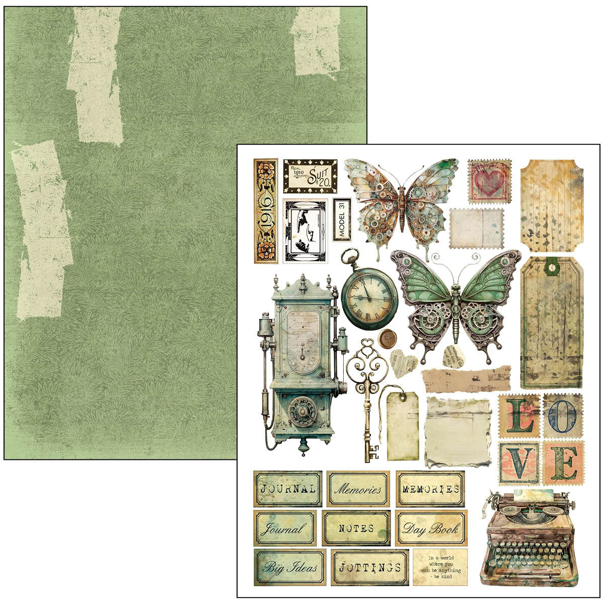 Ciao Bella - Mixed Media Book - Time Capsule - Maxi