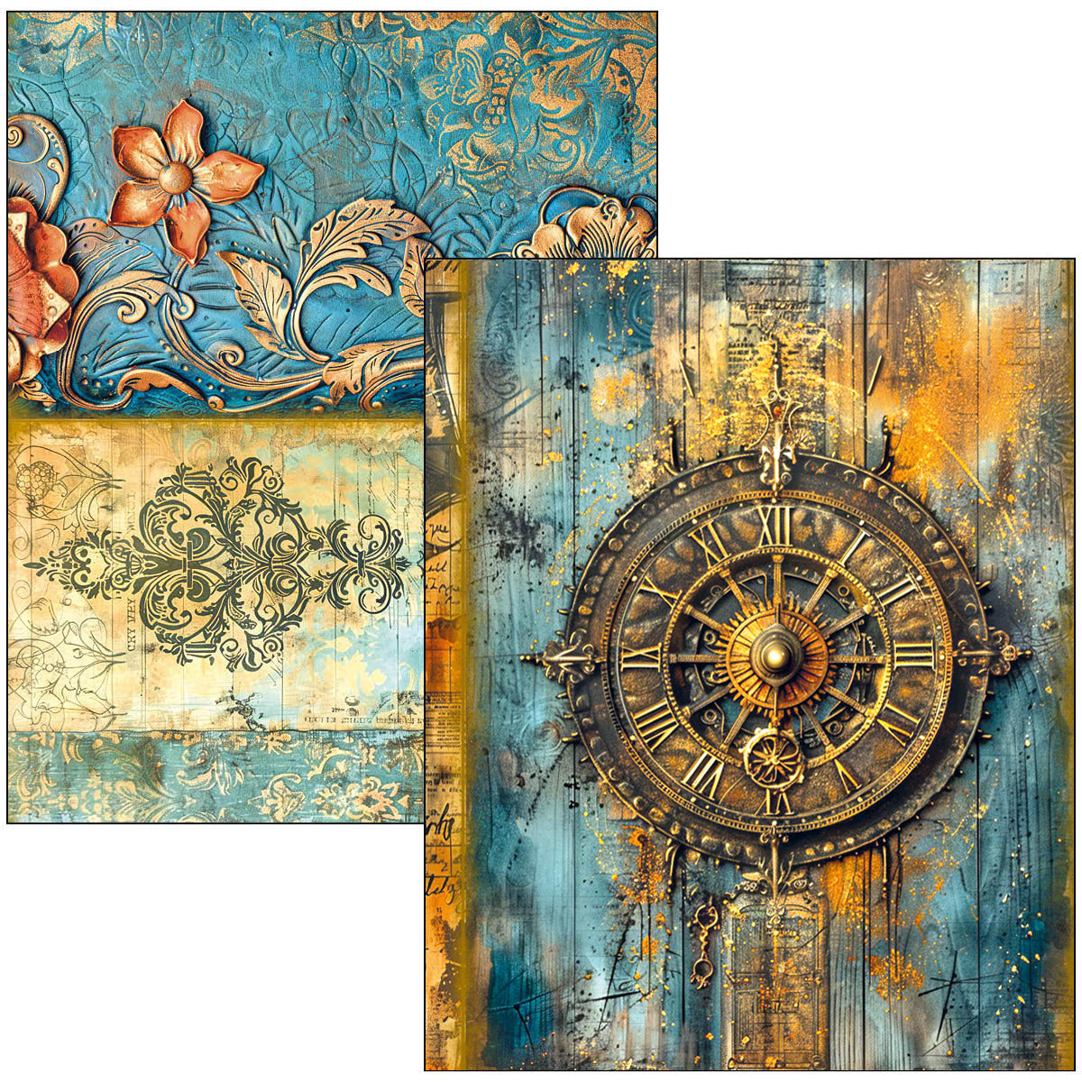 Ciao Bella - Mixed Media Book - Past Time - Maxi