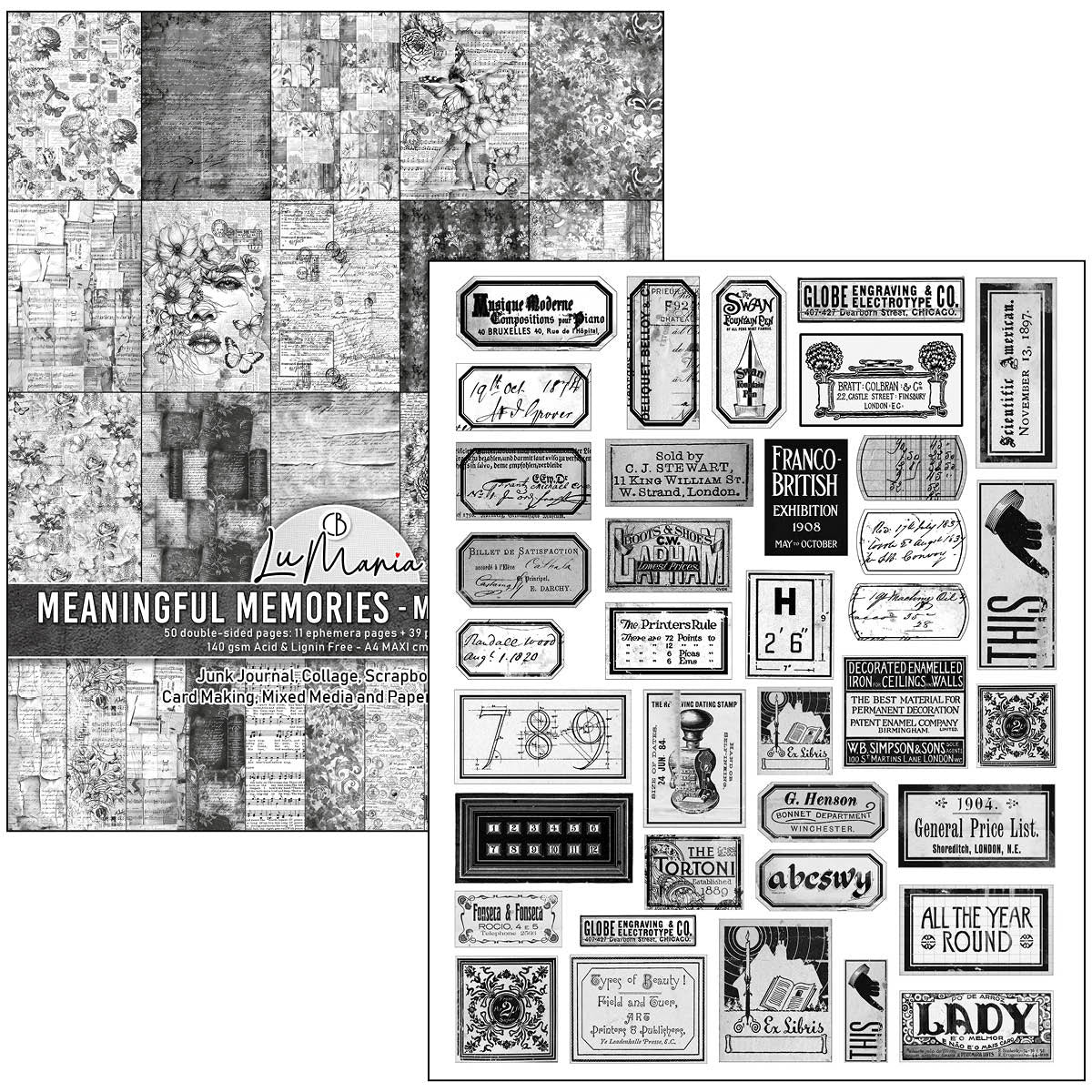 Ciao Bella - Mixed Media Book - Meaningful Memories - Maxi