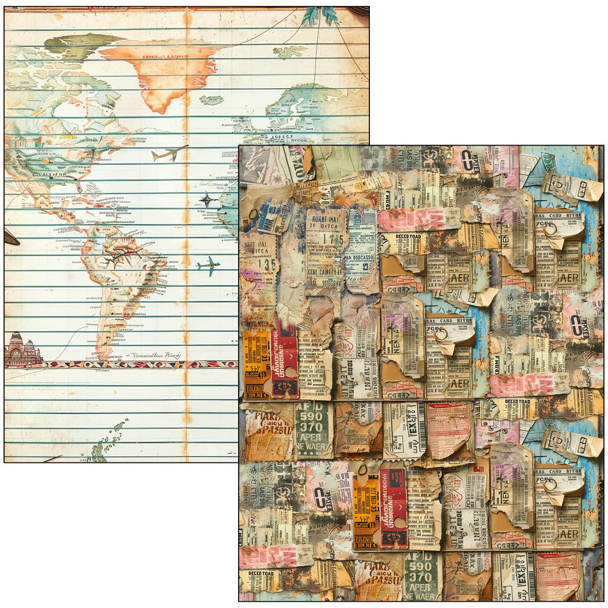 Ciao Bella - Mixed Media Book - Journey Ahead - Maxi