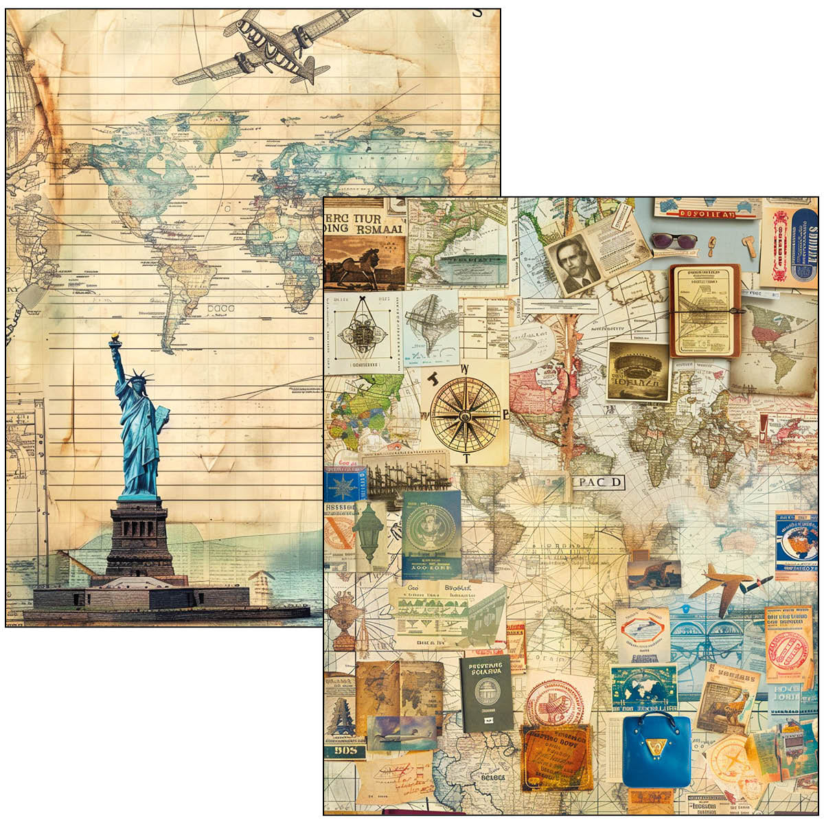 Ciao Bella - Mixed Media Book - Journey Ahead - Maxi