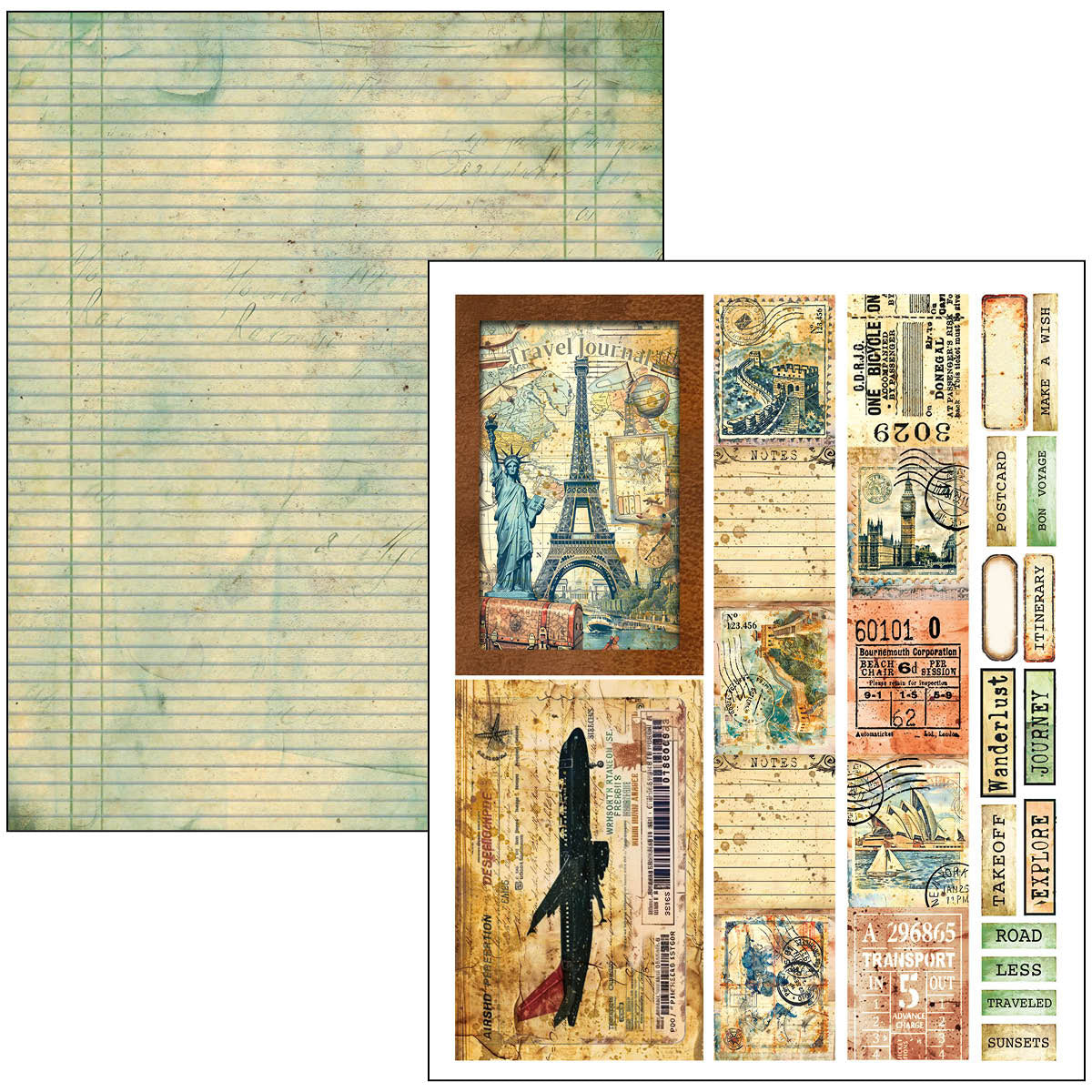 Ciao Bella - Mixed Media Book - Journey Ahead - Maxi