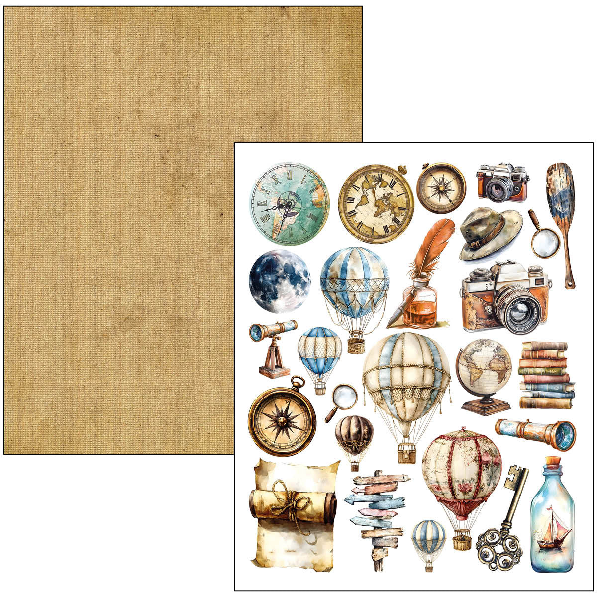 Ciao Bella - Mixed Media Book - Journey Ahead - Maxi