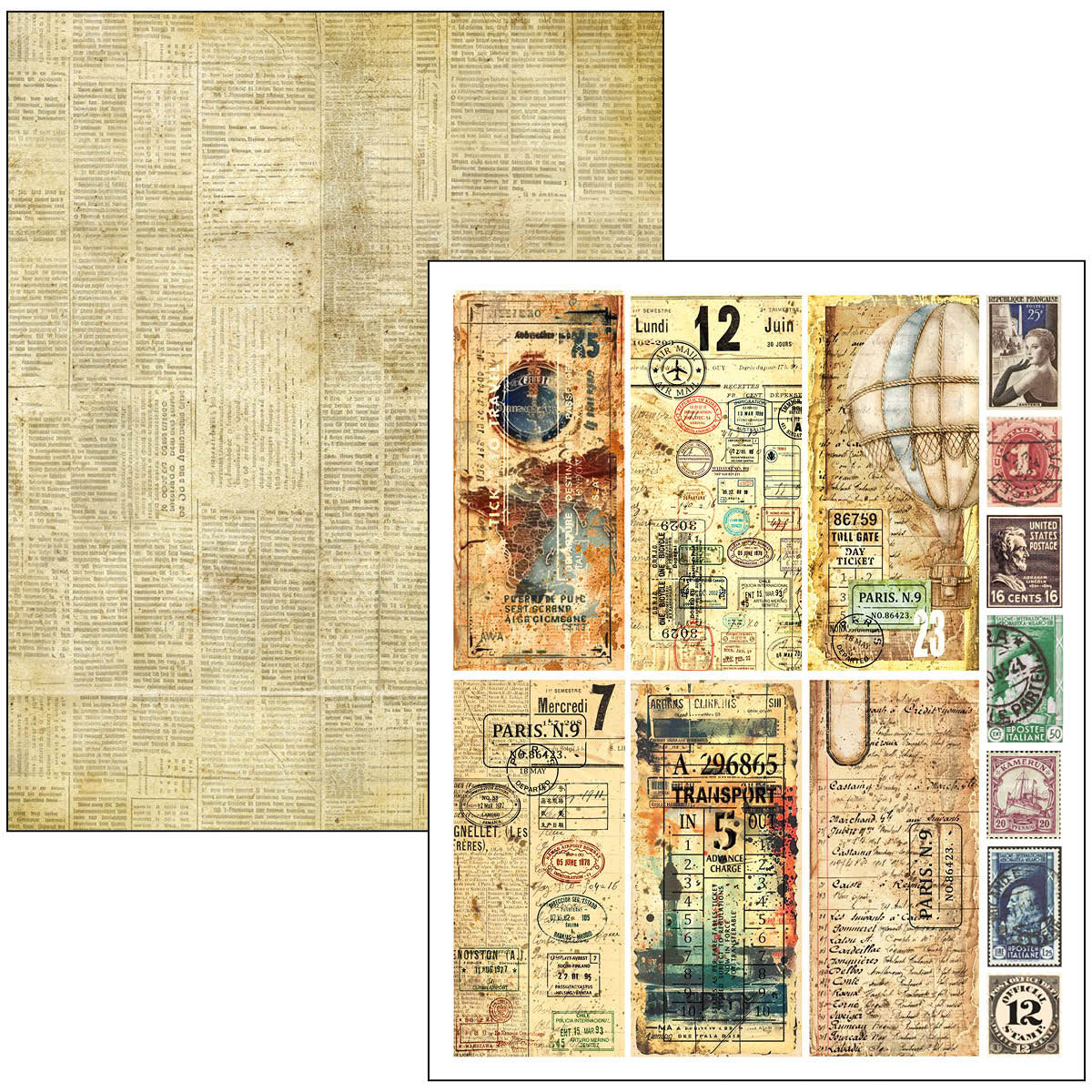 Ciao Bella - Mixed Media Book - Journey Ahead - Maxi