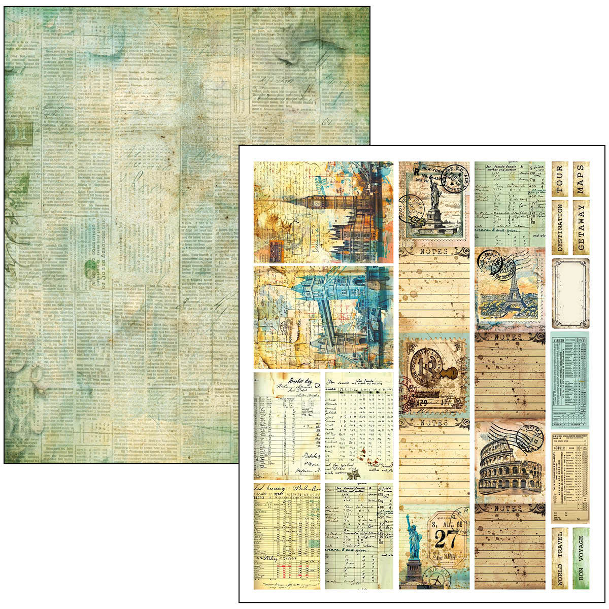 Ciao Bella - Mixed Media Book - Journey Ahead - Maxi