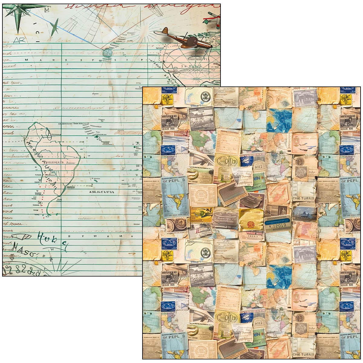 Ciao Bella - Mixed Media Book - Journey Ahead - Maxi