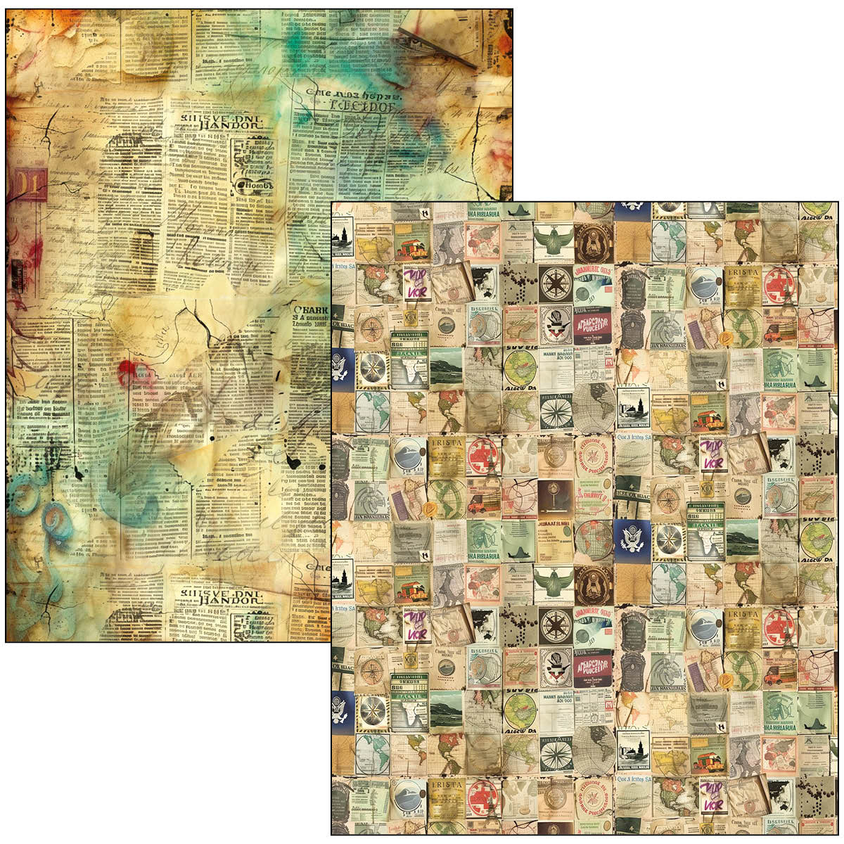 Ciao Bella - Mixed Media Book - Journey Ahead - Maxi