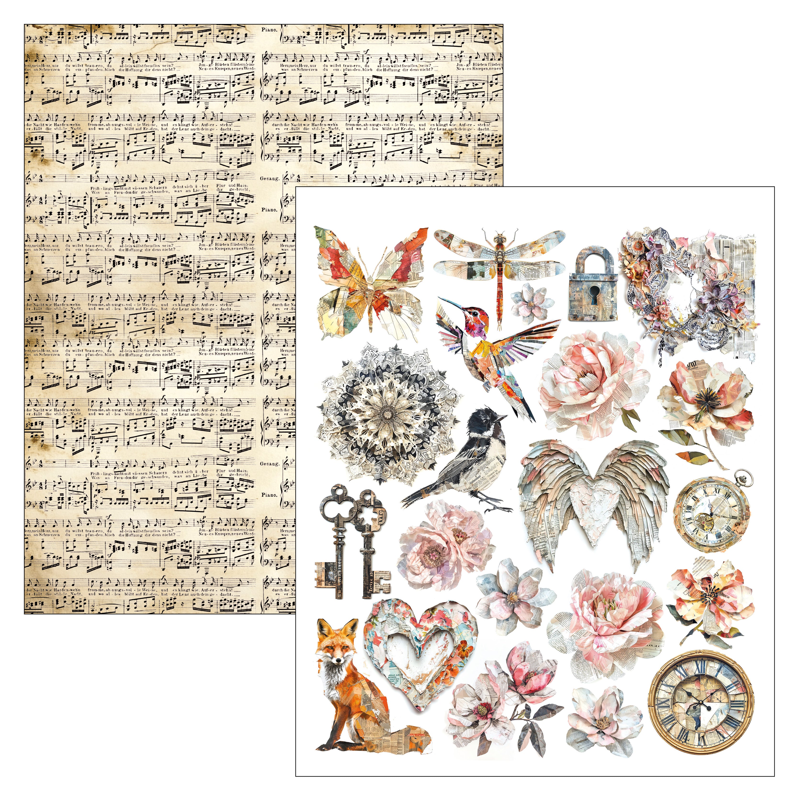 Ciao Bella - Mixed Media Book - The sound of spring - Maxi