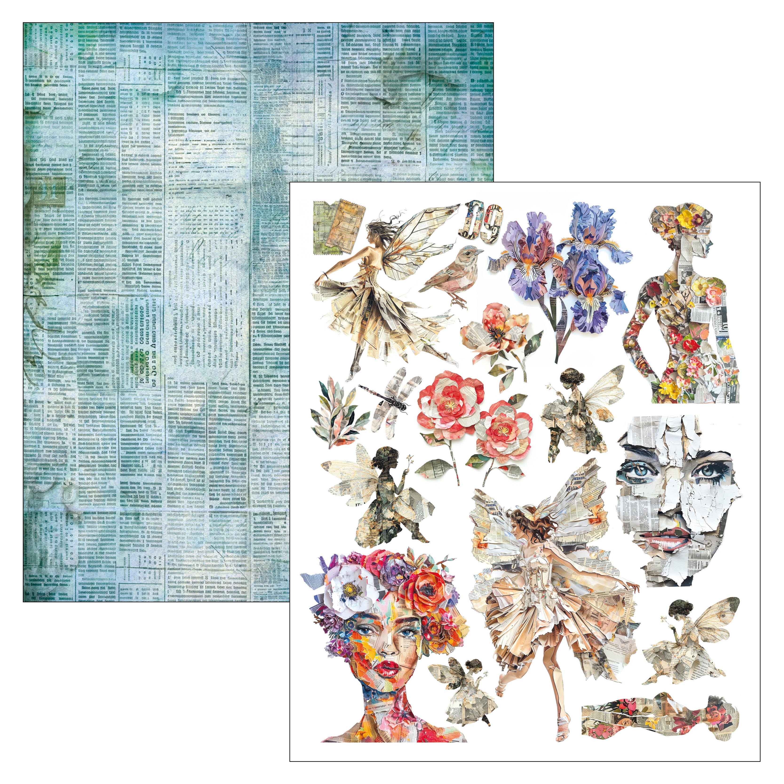 Ciao Bella - Mixed Media Book - The sound of spring - Maxi