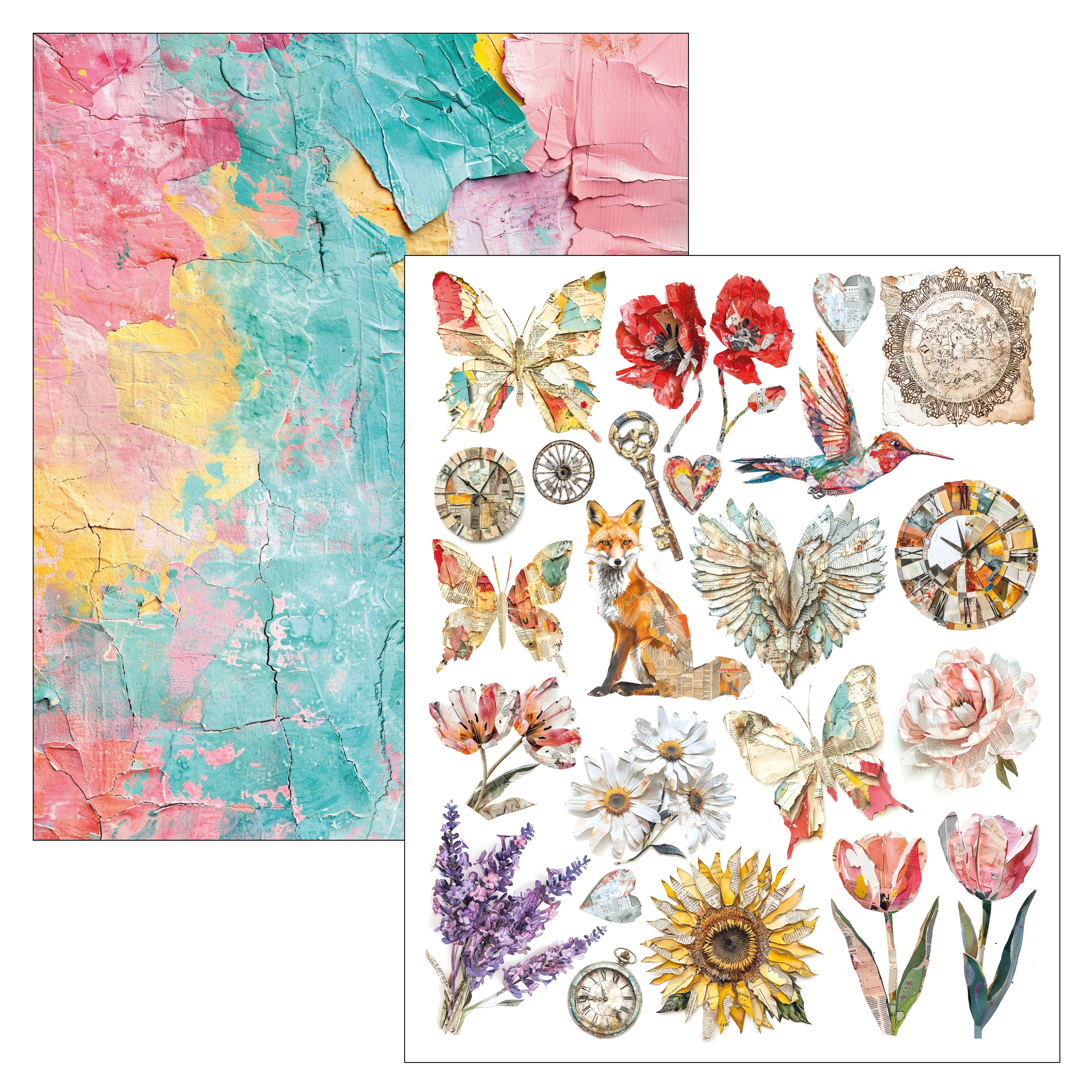 Ciao Bella - Mixed Media Book - The sound of spring - Maxi