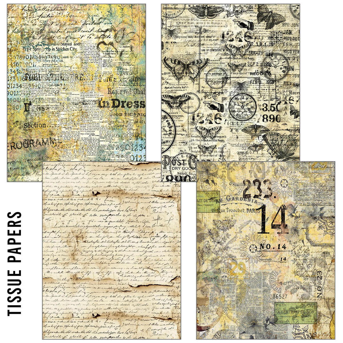 Ciao Bella - Craftmix - Time Capsule Mixed A5 Paper pack