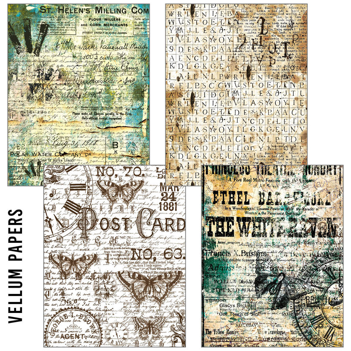 Ciao Bella - Craftmix - Time Capsule Mixed A5 Paper pack