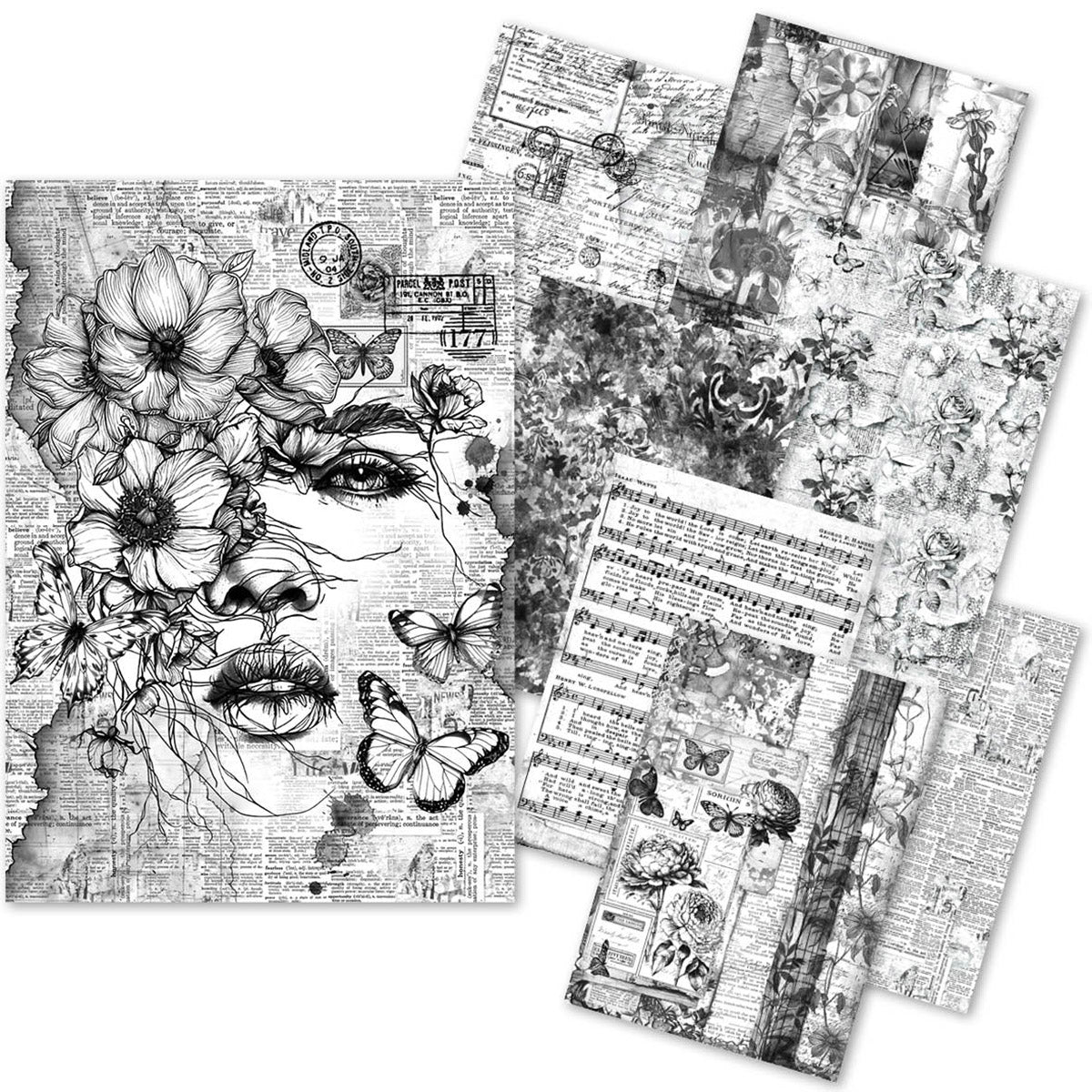 Ciao Bella - Craftmix - Meaningful Memories Mixed A5 Paper pack