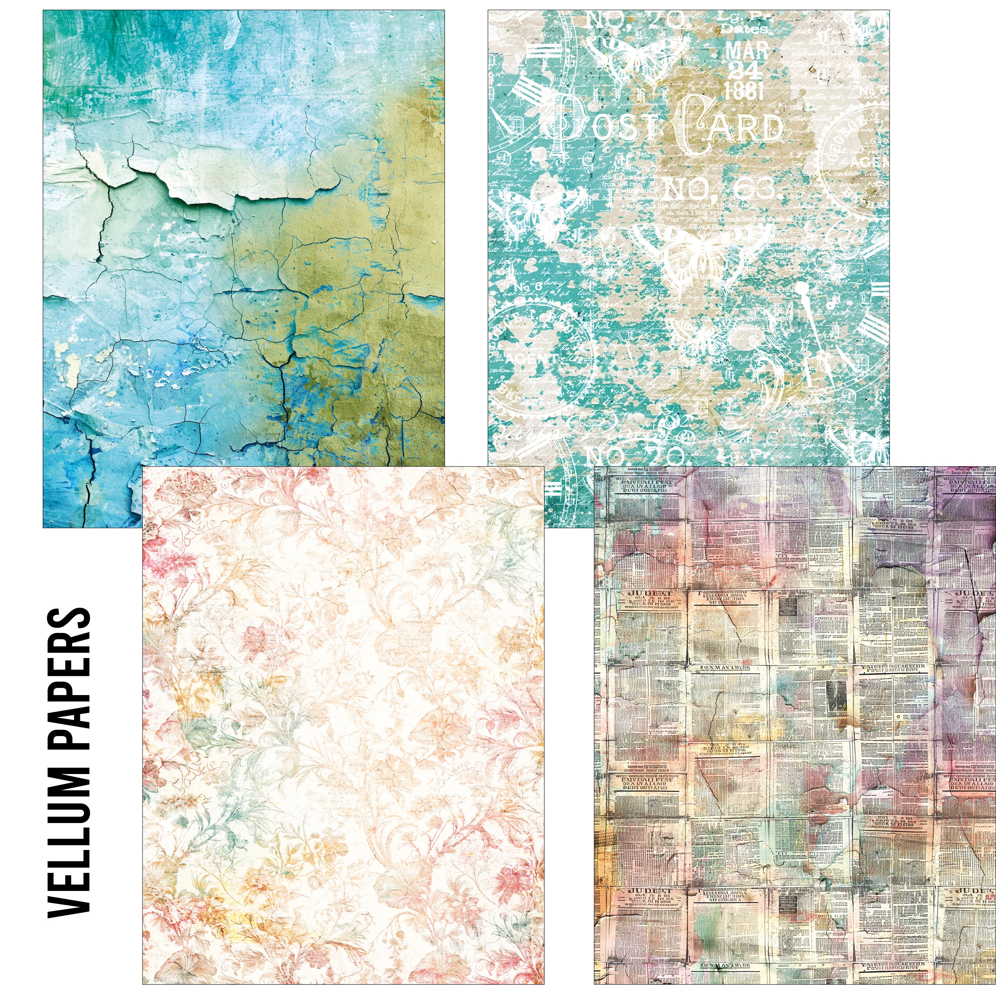 Ciao Bella - Craftmix - The sound of spring - A5 Paper pack