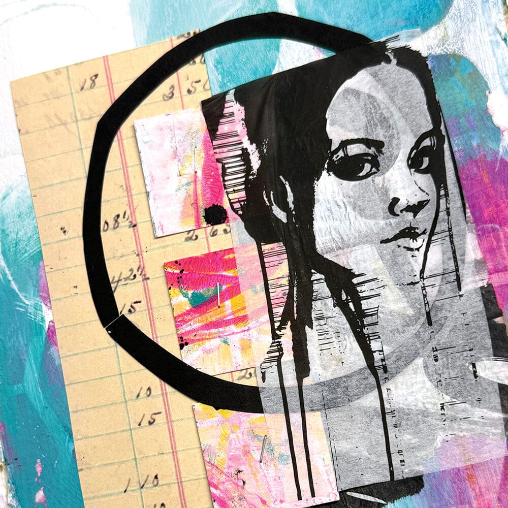 Dina Wakley Media - Collage Paper - Photo Transfers