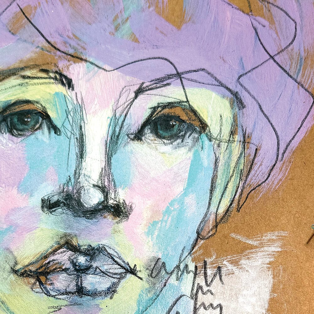 Ranger - Dina Wakley Media Paints - Lavender - 1oz