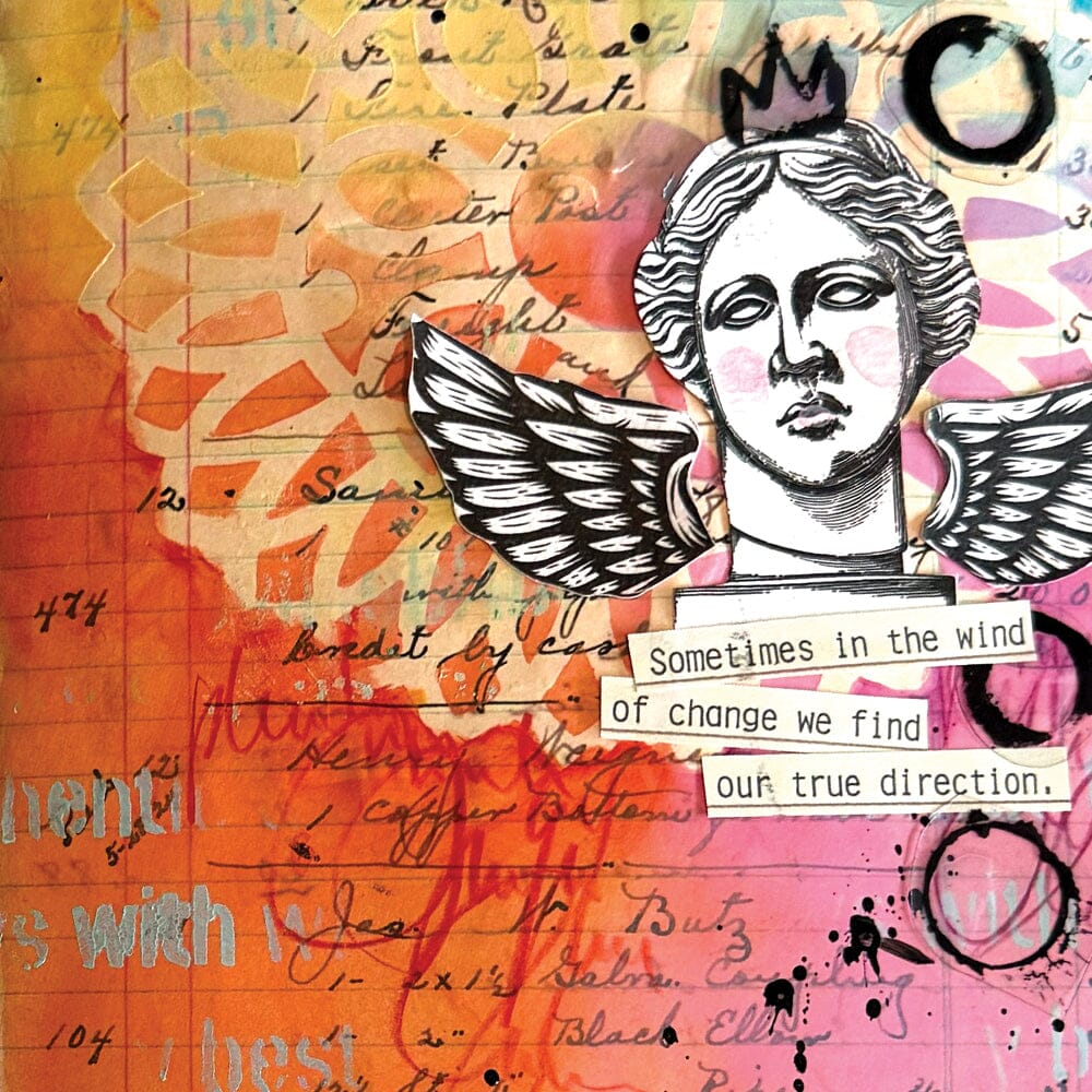 Ranger - Dina Wakley Media Paints - Papaya - 1oz