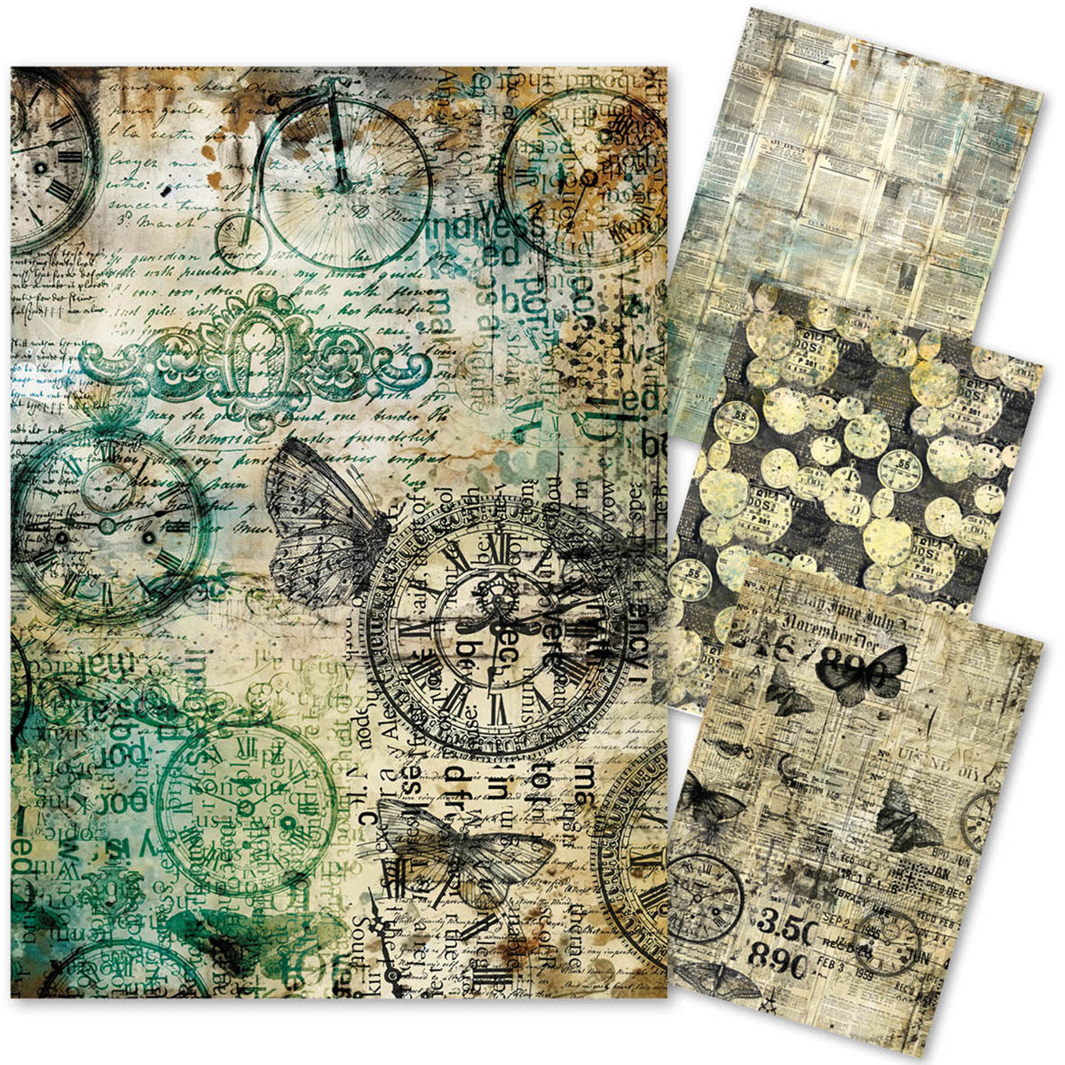 Ciao Bella - Time Capsule  - Mixed Rice Paper A4