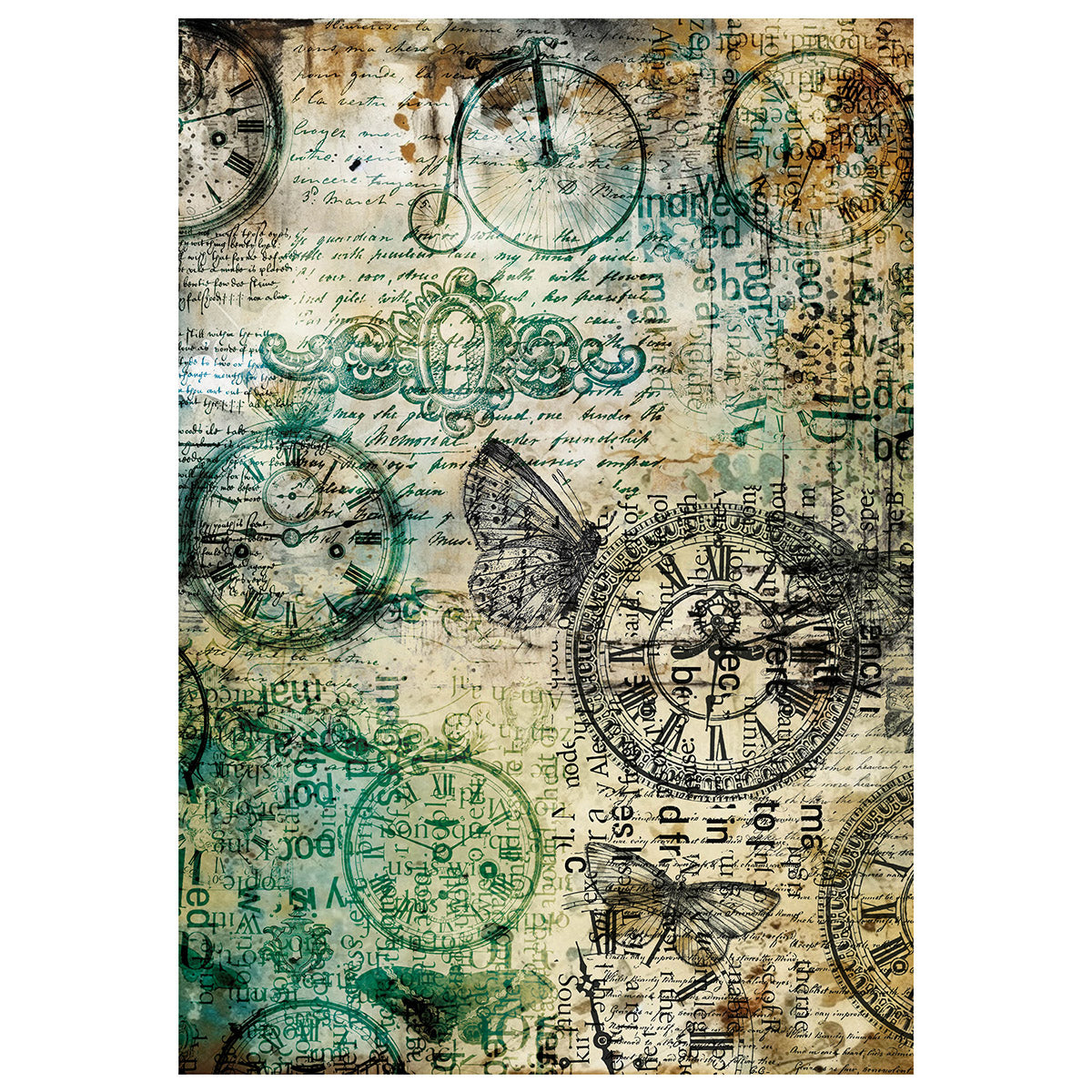 Ciao Bella - Time Capsule  - Mixed Rice Paper A4