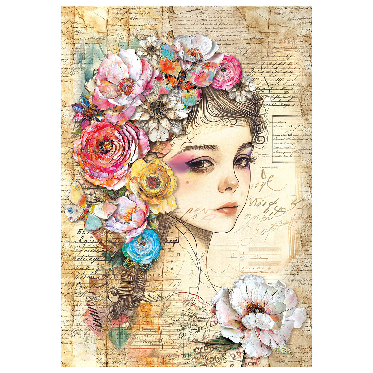 Ciao Bella - Quintessential  - Mixed Rice Paper A4