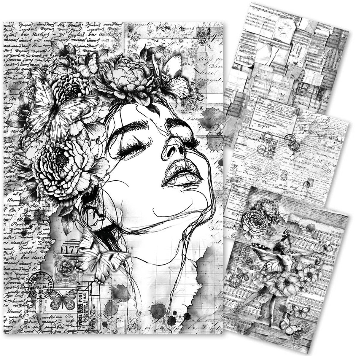 Ciao Bella - Meaningful Memories - Mixed Rice Paper A4