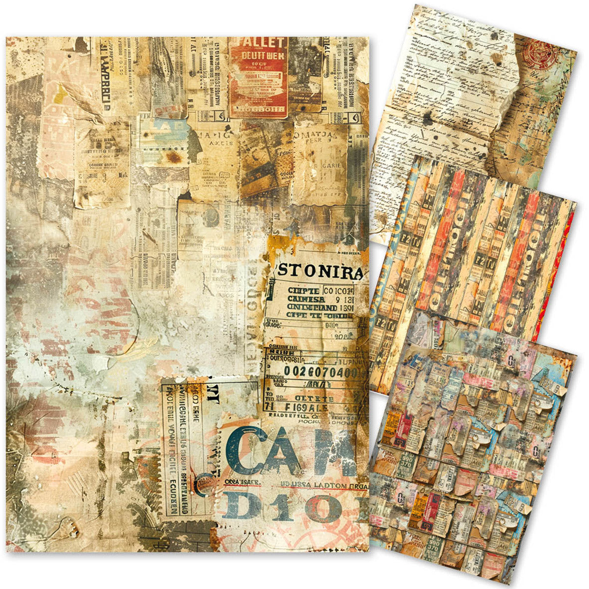 Ciao Bella - Journey Ahead - Mixed Rice Paper A4