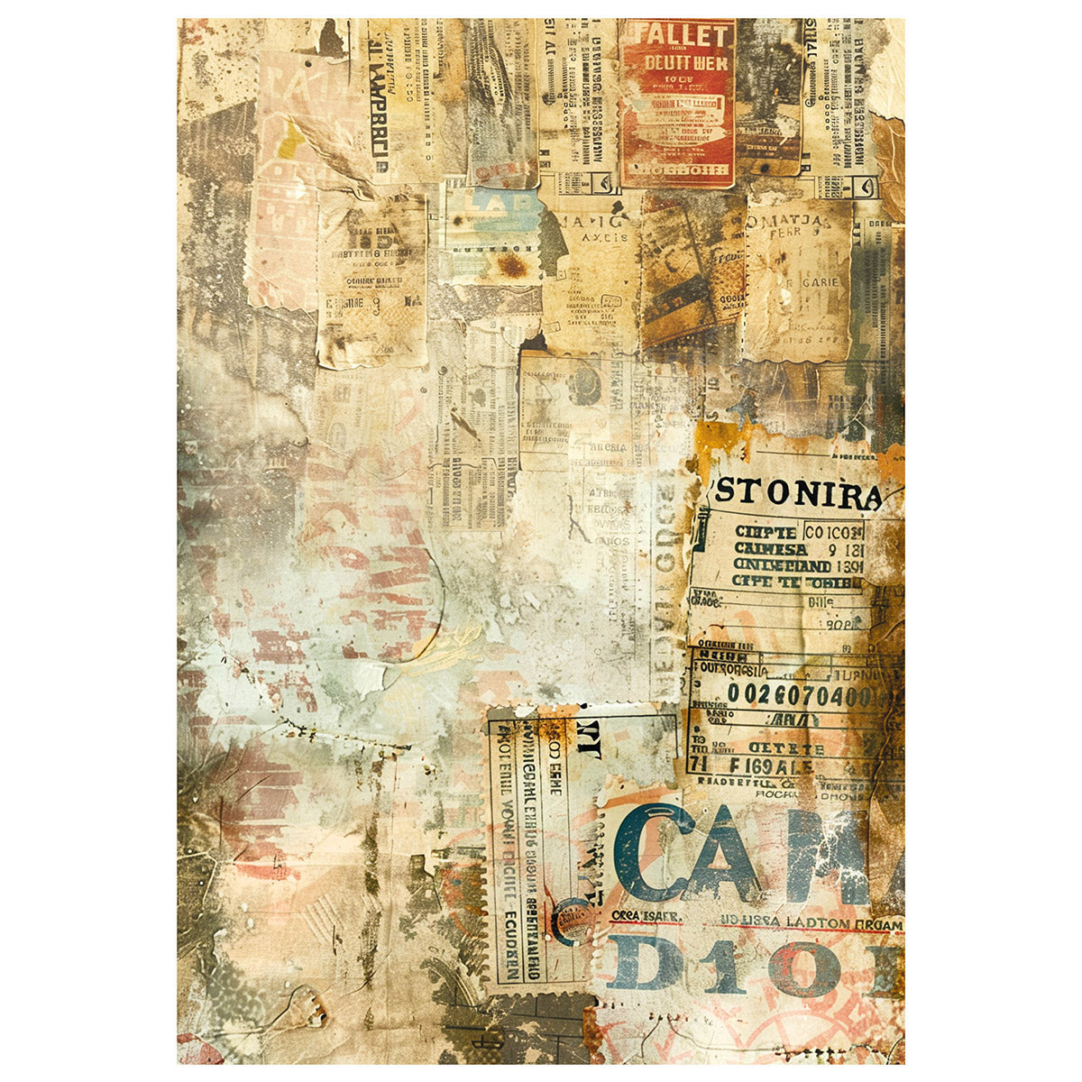 Ciao Bella - Journey Ahead - Mixed Rice Paper A4