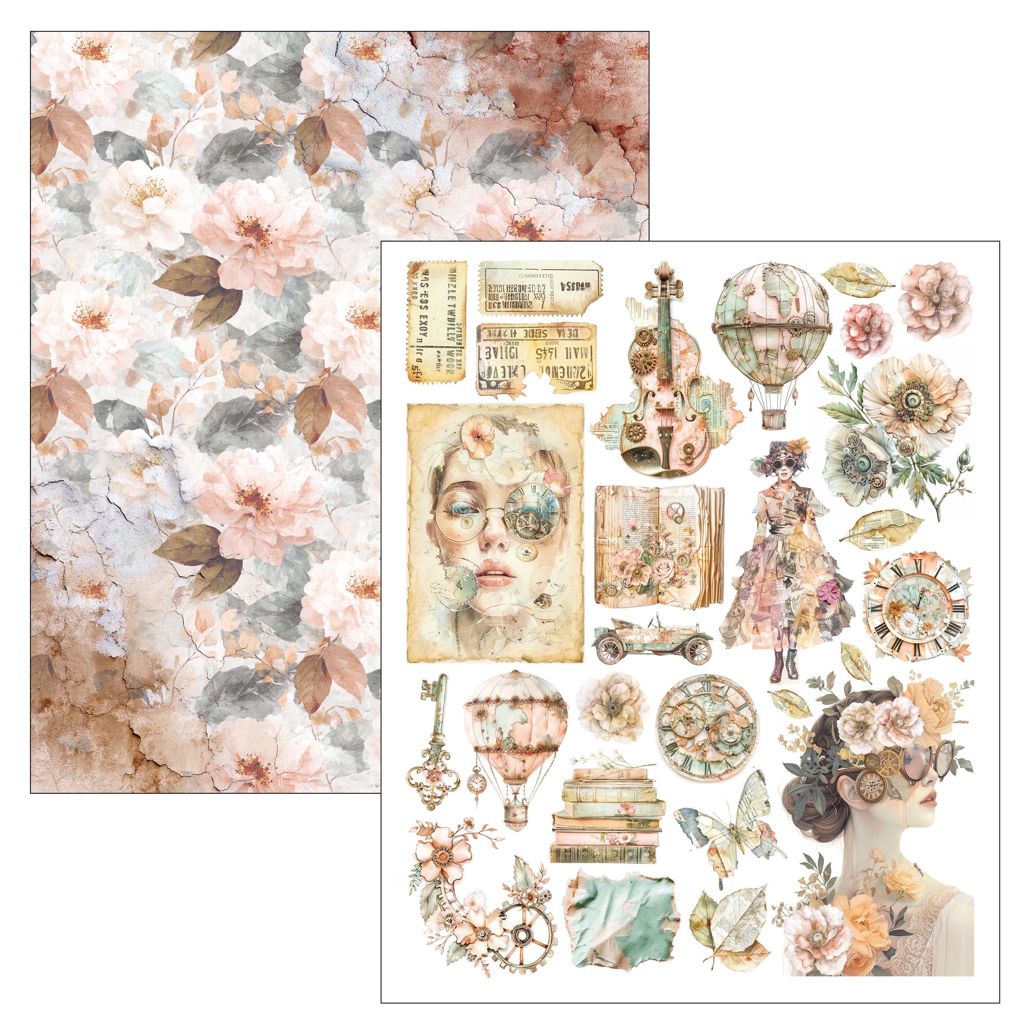 Ciao Bella - Mixed Media Book - Lost in Time - Maxi
