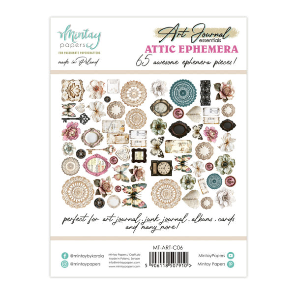 Mintay Papers - Art Journal Ephemera - ATTIC