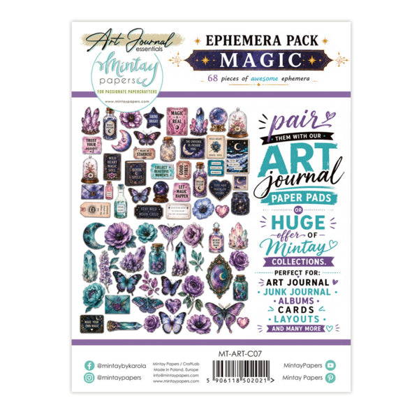 Mintay Papers - Art Journal Ephemera - Magic