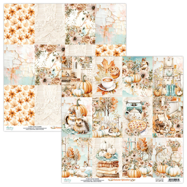Mintay Papers - Autumn Splendor - Paper Pack - 12 x 12"