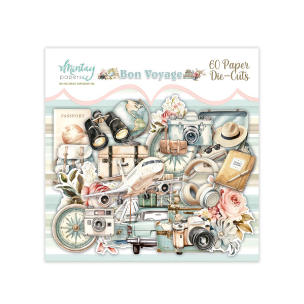 Mintay Papers - Bon Voyage - Ephemera - die cuts