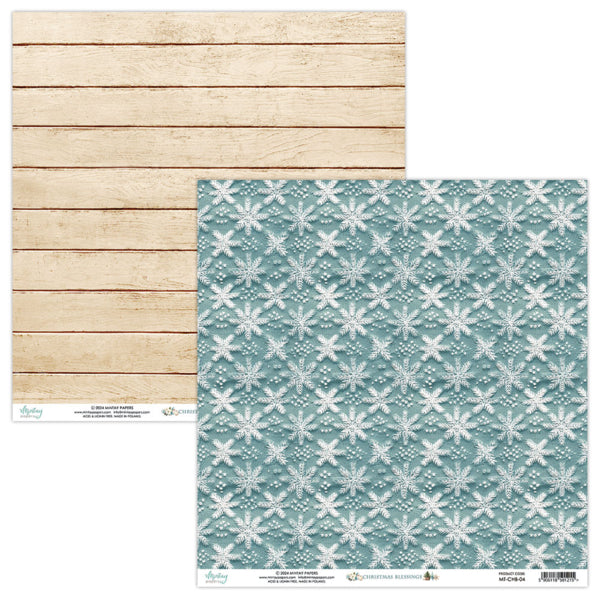 Mintay Papers - Christmas Blessings - 04 - 12 x 12"