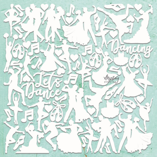 Mintay Papers - Mintay Chippies -  Chipboard - Dance