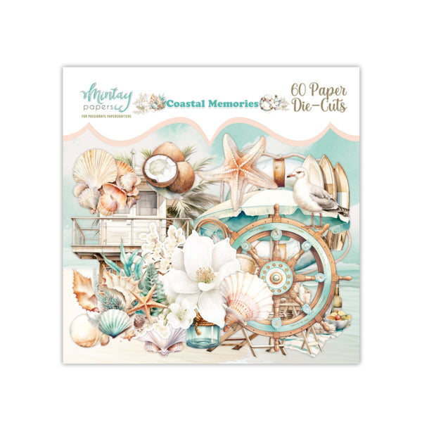 Mintay Paper - Coastal Memories - Ephemera - Die cuts