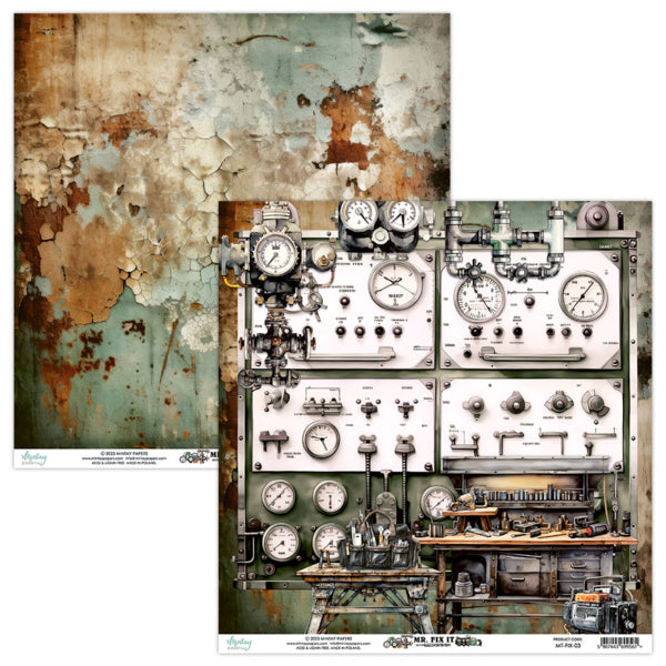 Mintay Papers - Mr.Fix It - 03 - 12x12"