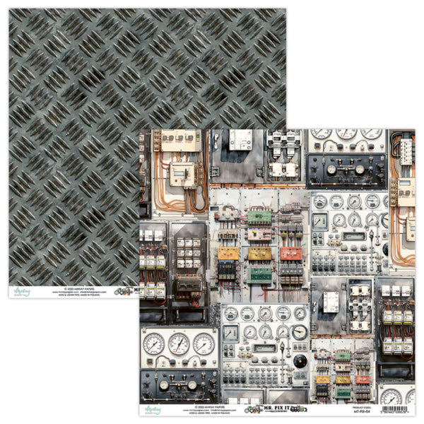 Mintay Papers - Mr.Fix It - 04 - 12x12"