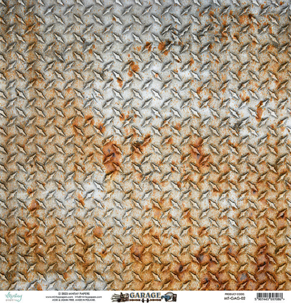 Mintay Papers - Garage - 02 - 12x12"