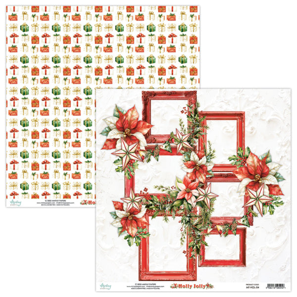 Mintay Papers - Holly Jolly - 04 - 12x12"