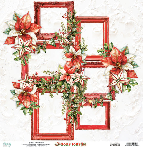 Mintay Papers - Holly Jolly - 04 - 12x12"