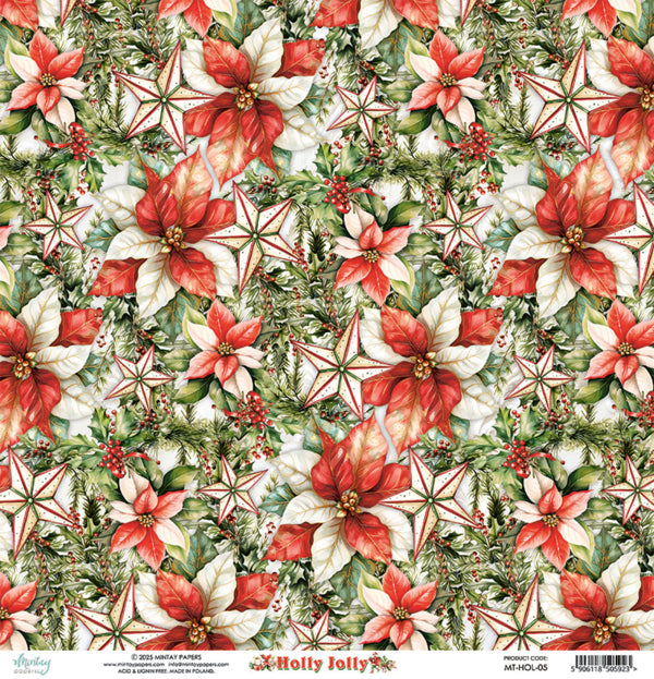 Mintay Papers - Holly Jolly - 05 - 12x12"