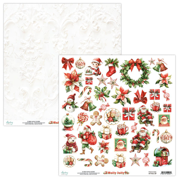 Mintay Papers - Holly Jolly - 09 - 12x12"