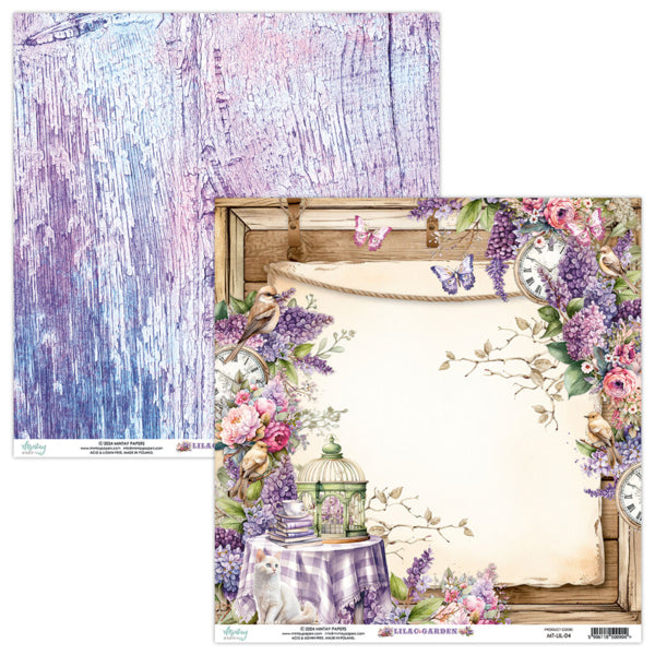 Mintay Papers - Lilac Garden - Paper Pad - 6 x 6"