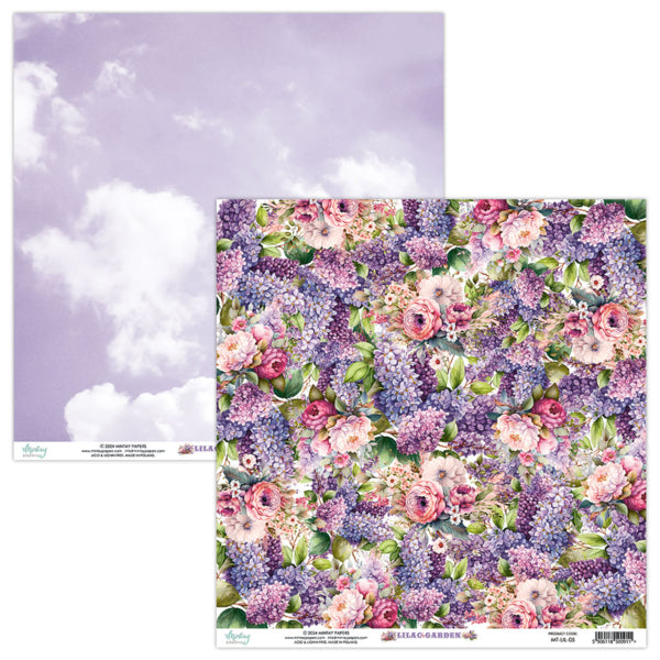Mintay Papers - Lilac Garden -  05 -  12 x 12"