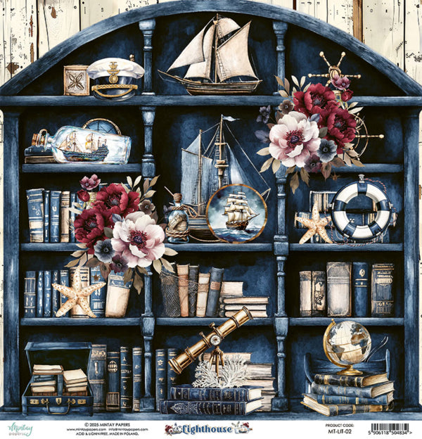 Mintay Papers - Lighthouse - 02 - 12x12"