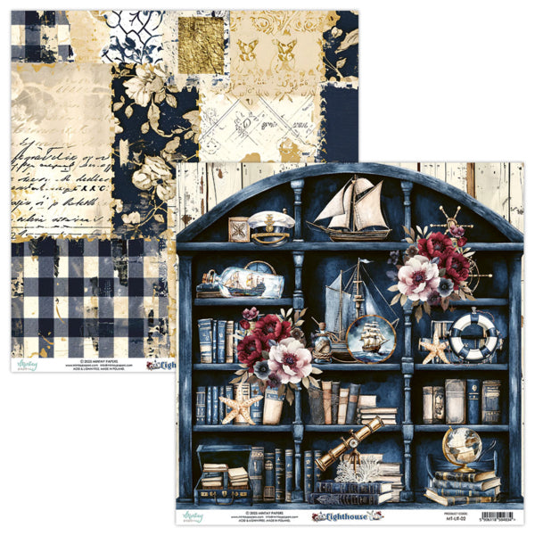 Mintay Papers - Lighthouse - Paper Pack - 12 x 12"