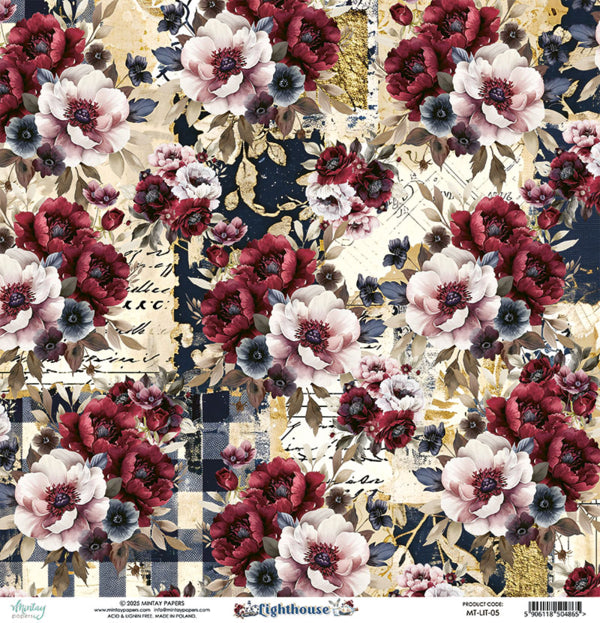 Mintay Papers - Lighthouse - 05 - 12x12"