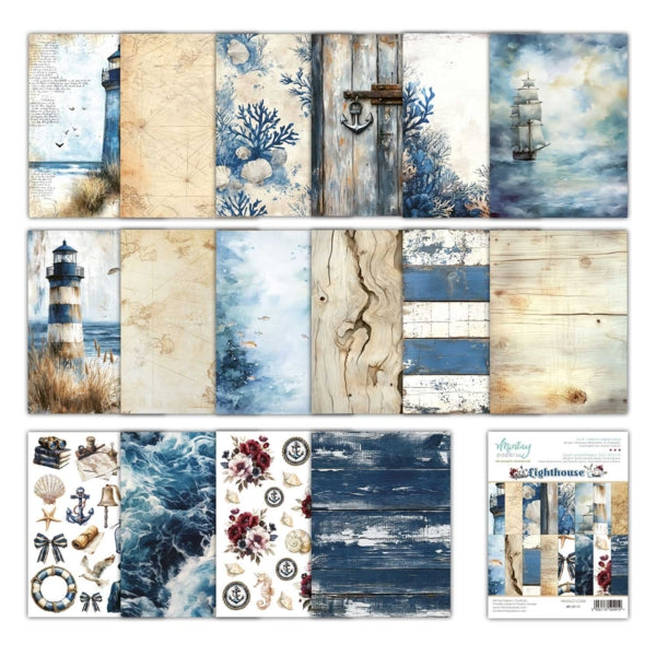 Mintay Papers - Lighthouse - Add On Paper Pad - 6 x 8"