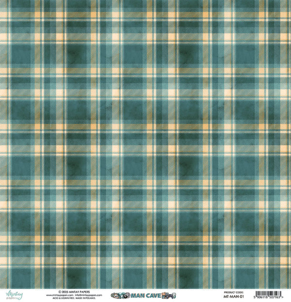 Mintay Papers - Man Cave - 01 - 12x12"