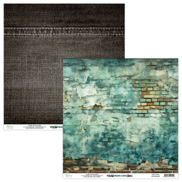 Mintay Papers - Man Cave - 05 - 12x12"